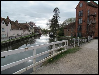 8 looking out of mooring up river