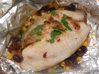 Fish Chipotle Butter Foil Packets