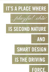 Here is an example of some bold type that I love.