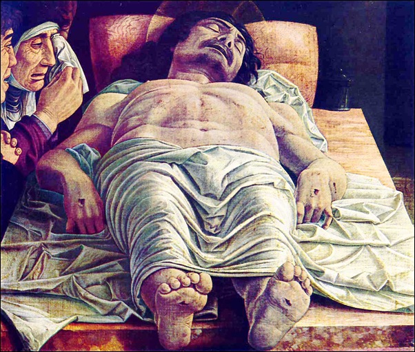 Mantegna, Le Christ mort