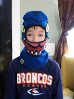 Kai on Christmas morning
