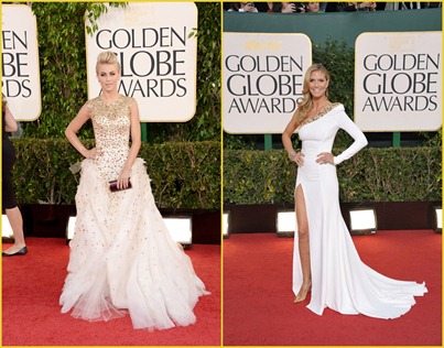 Golden Globes Blanco Oro