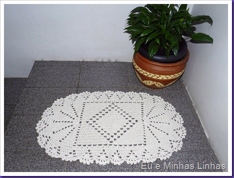 Tapete em Croche 1 Tapete em Croche 1