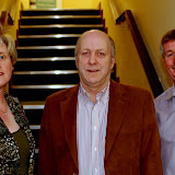 Edel Mc Dermott (President) Tony Wehrly (Sponsor) Eamon Mc Cafferty (Tennis Captain)