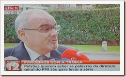 Palavras de Christine Lagarde são para levar a sério. Dez.2013 Palavras de Christine Lagarde são para levar a sério. Dez.2013