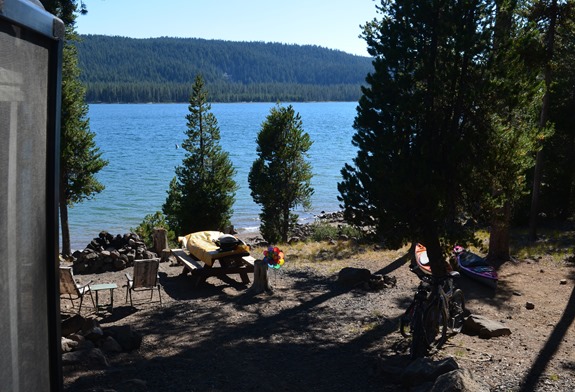 site 45 overlooking Medicine Lake