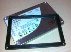 Intel SSD rámeček