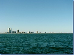 6982 Texas, South Padre Island - Osprey Cruises - Sea Life Safari  -  view of South Padre Island