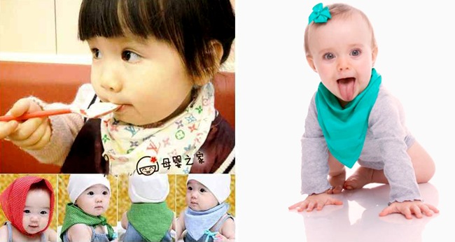 Foto: ilustrativa bandana-babador-babinha_bebe_crianca