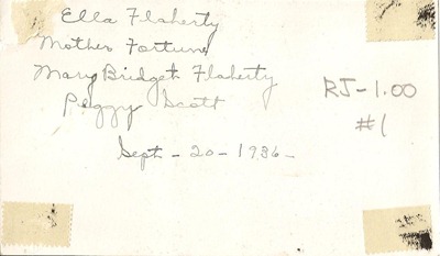 Sept 26 1936 Flaherty Moorhead Ant back Sept 26 1936 Flaherty Moorhead Ant back