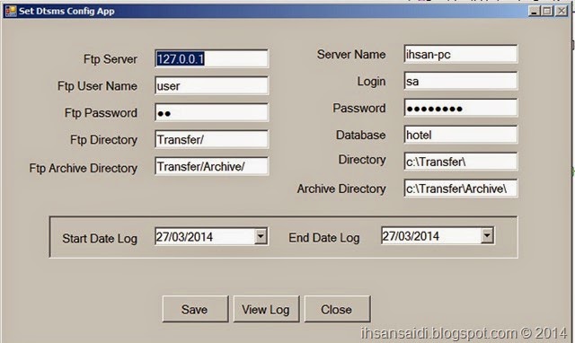 setconfig setconfig