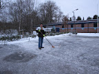 Kerstboomverbranding 2010: Foto