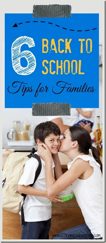 6 back to school tips for families - Lots of great parenting tips here! I think I need to work especially on #6 6 back to school tips for families - Lots of great parenting tips here! I think I need to work especially on #6