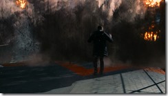 The Dark Knight Rises Blake at Bridge Explosion