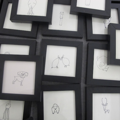 Deputy Art Director, Stephen Johnson makes these whimsical animal drawing, which would look great in a nursery or child's room. Check out Stephen's site: http://cyberstephen.com/