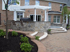 Multi Level Patio with Bar