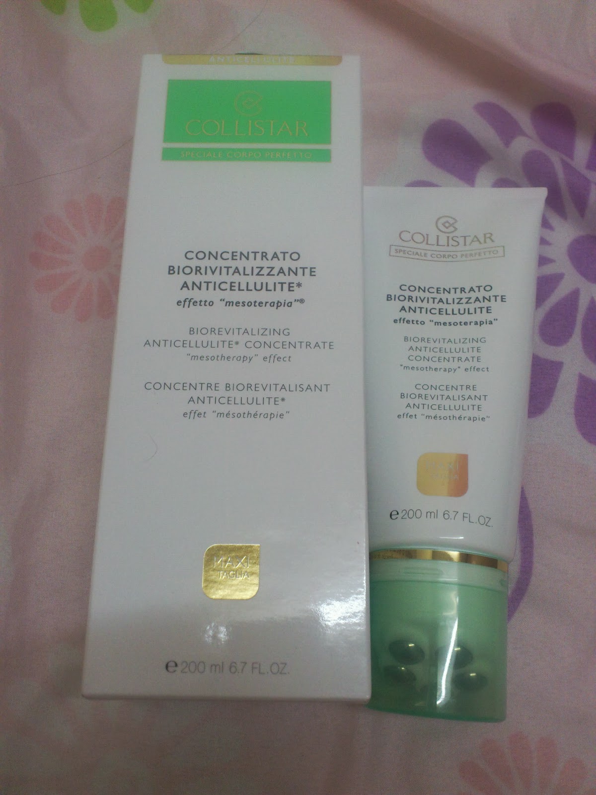 Beauty review:Collistar Biorevitalizing Anticellulite Concentrate –  beautyandtheteeth