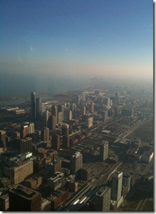 South Chicago from Willis Tower South Chicago from Willis Tower