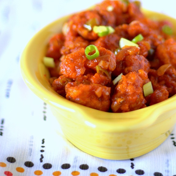 Cauliflower Manchurian Recipe