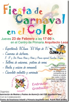 Cartel Carnaval 2012