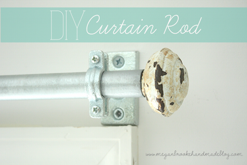 Curtains Ideas 110 inch curtain rod : 5 fabulous DIY curtain rods - Lovely Etc.