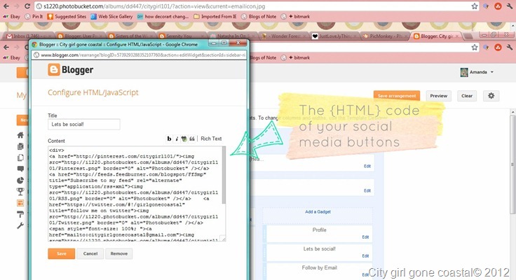 html code for social media icons