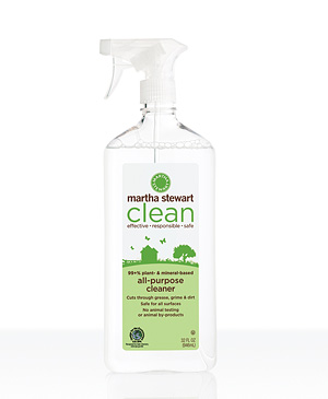We use this product around the Martha Stewart Living offices. Their new house will be delightfully clean once they use this all-purpose cleaner. (marthastewart.com) We use this product around the Martha Stewart Living offices. Their new house will be delightfully clean once they use this all-purpose cleaner. (marthastewart.com)