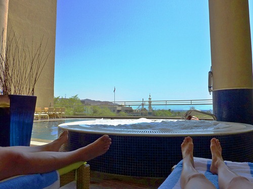 Poolen, Hilton Double Tree Aqaba, Jordanien