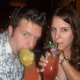 Sipping Drinks at the Fish House