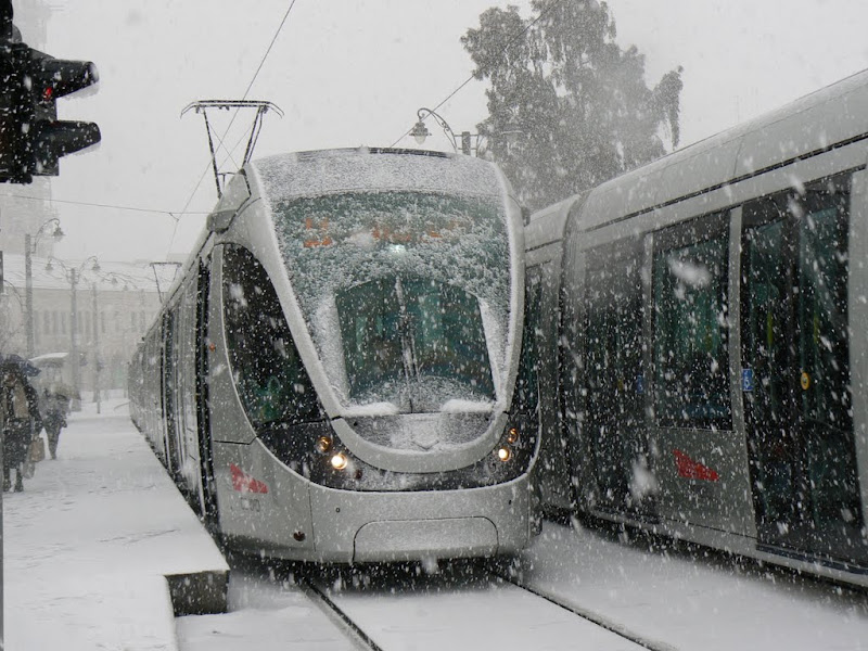 В Иерусалиме снег!!!!