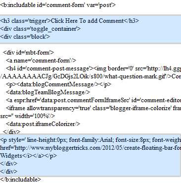 changing the comment form changing the comment form