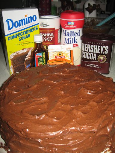 Then it was time for homemade icing!