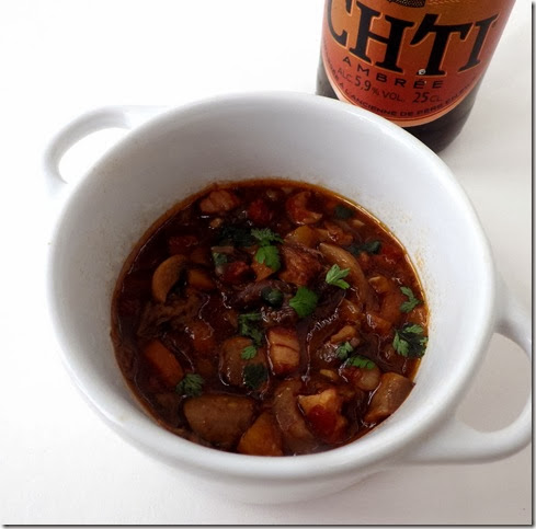 Oxtail with Gin and Beer