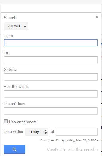 Gmail Search