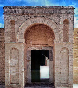 Porch of the Great Mosque of Mahdiya, 916. Porch of the Great Mosque of Mahdiya, 916.
