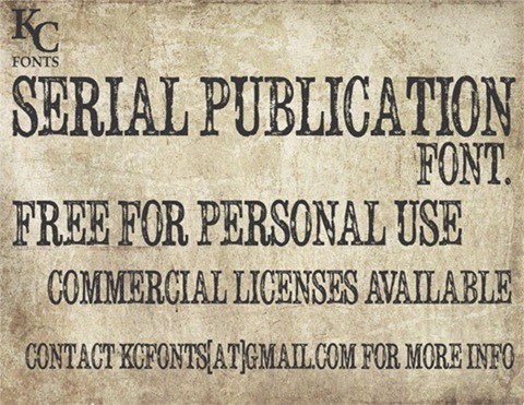 12-Serial-Publication-font 12-Serial-Publication-font
