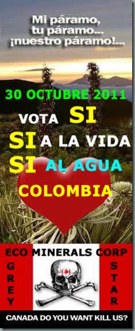 CLICK CON EL BOTON DERECHO DEL MOUSE Y SALVAR IMAGEN COMO, USEN ESTA IMAGEN PARA INFORMAR A TODA LA GENTE QUE PUEDAN , QUE HAY QUE VOTAR SI EN LA CONSULTA, PARA EVITAR EL ECOCIDIO DE LA GREYSTAR-ECO MINERALS CORP EN NUESTRO PAIS.