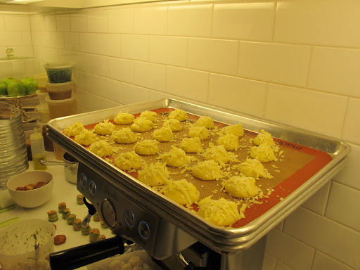 Pierre knows how to use every inch of my kitchen!