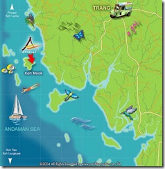 Koh Mook Sivalai Beach Resort map