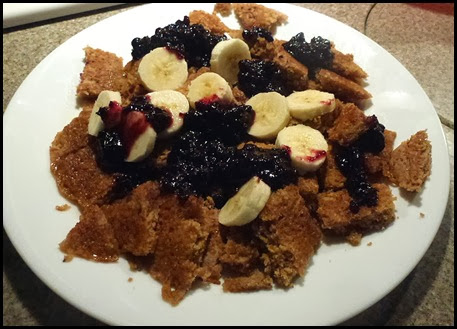 05 - Buckwheat Corncakes with Bananas and Wild Blueberries 05 - Buckwheat Corncakes with Bananas and Wild Blueberries