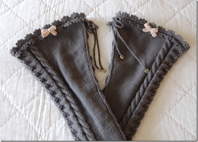 VIVE MARIA LEGWARMERS DK GREY3