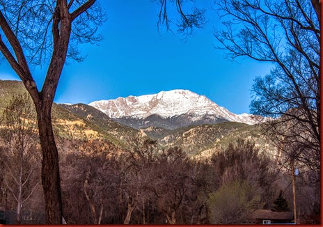 Pikes Peak out our window (1 of 1)