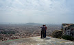 Montjuic and the old town from the AA battery