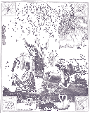 The Norns Weave At Yggdrasil Root
