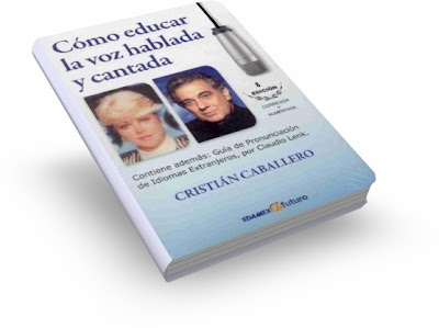CÓMO EDUCAR LA VOZ, Cristian Caballero [ Libro ] – Cómo usar su voz en la forma más conveniente, embelleciendo su sonido y dándole claridad y potencia