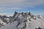 View from the Aiguille du Midi