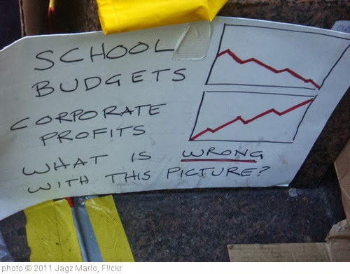 'Charting School Budgets, Corporate Profits' photo (c) 2011, Jagz Mario - license: http://creativecommons.org/licenses/by-sa/2.0/