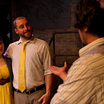 The Chicago Landmark Project, co-coordinated by Brian Golden and Cassy Sanders. June 4 - July 11, 2011. (l to r) Katie Genualdi, George Zerante, Kroydell Galima, Ryan Hallahan. Photo Credit: Amanda Clifford