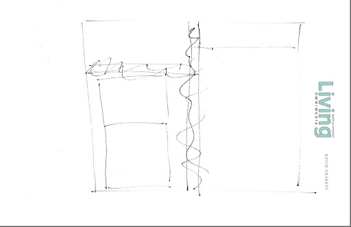 Here is the first sketch I made, removing the wall and shelf. Here is the first sketch I made, removing the wall and shelf.