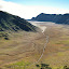 The southern part of the sea of sand, with Bromo towards the left